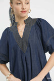 Umgee Denim Mini Dress