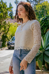 Double Layered Lace Top
