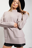 Cowl Neck Poncho Sweater